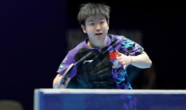 开云真人-孙颖莎王曼昱王艺迪各拿一分 中国3-0进女团四强